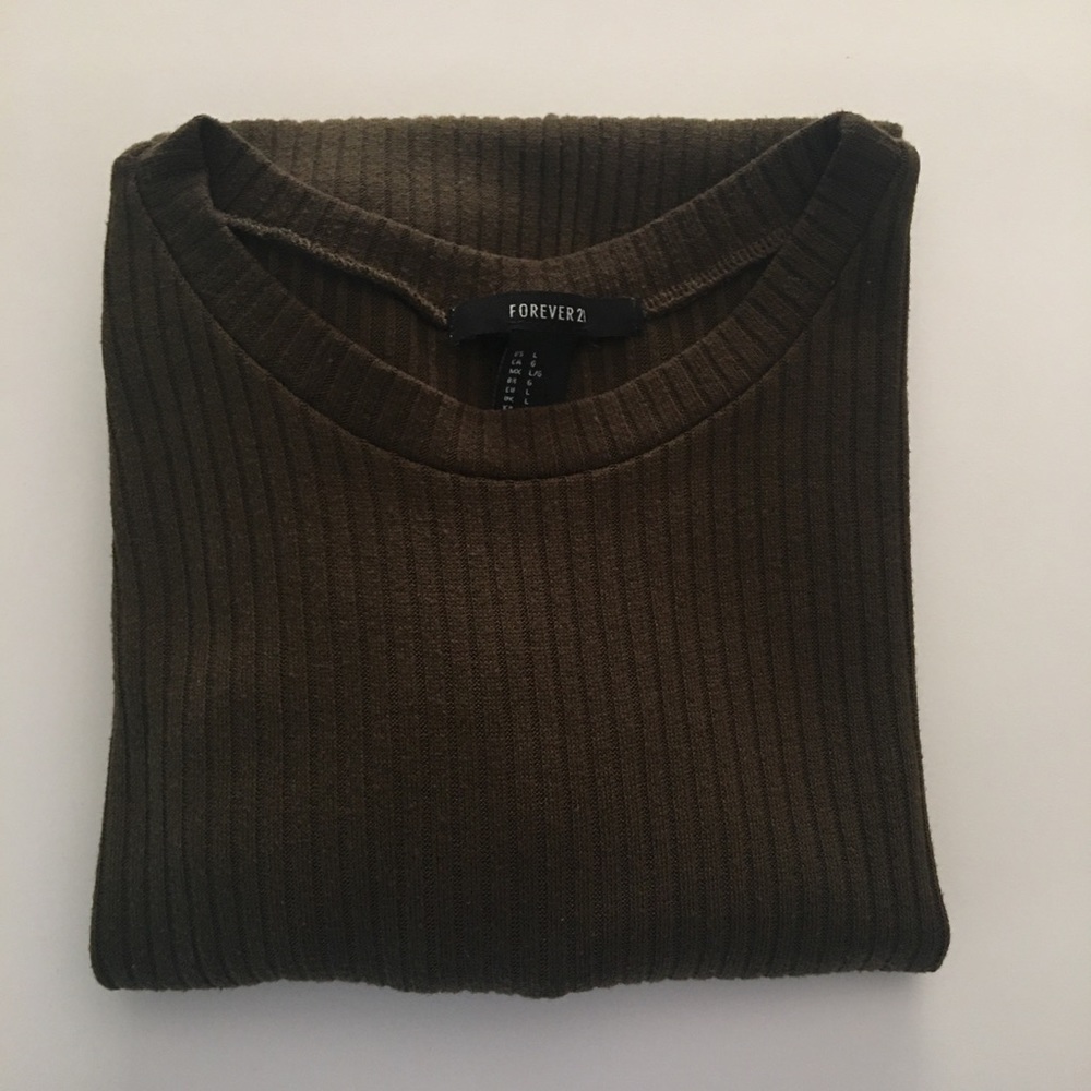 Olive Green Top